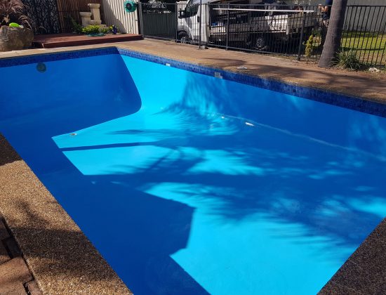 Abrasive Blasting & Protective Coatings of Concrete Swiming Pool