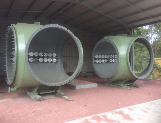 Abrasive Blasting & Protective Coatings of 3Way Strainer Bodies